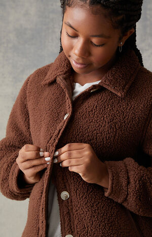 Sherpa Homecoming Jacket image number 4