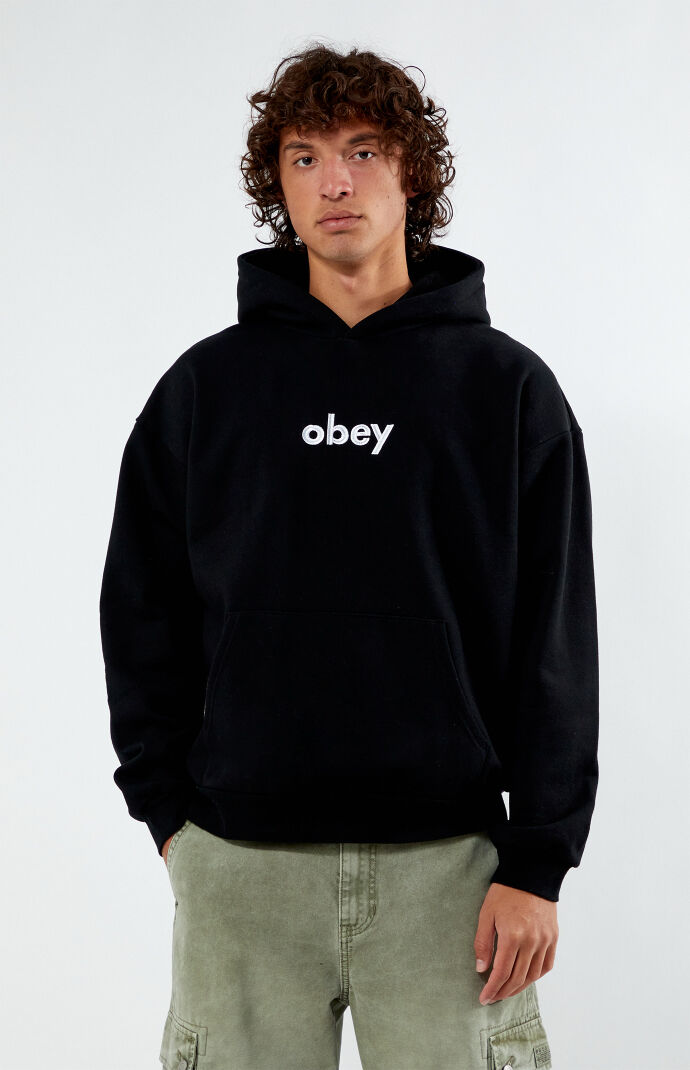 Obey Lowercase Extra Heavyweight Hoodie PacSun