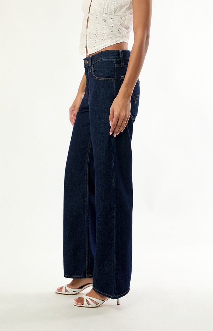 Levi's Women's Middy Loose Boot Jeans - Shaded View