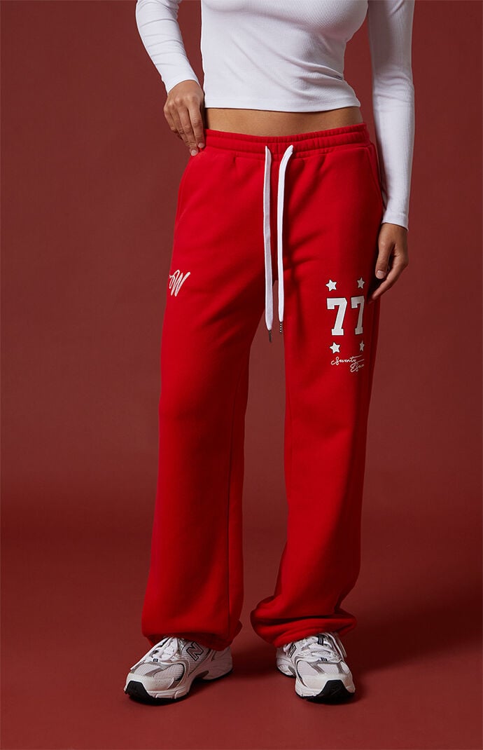 WISH ME LUCK 77 Baggy Sweatpants