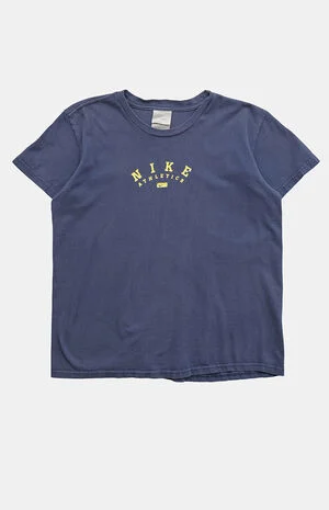 2000s Navy Nike Athletics T-Shirt image number 1