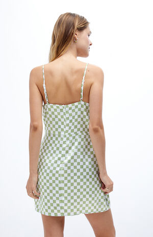 Satin Corset Mini Dress image number 3