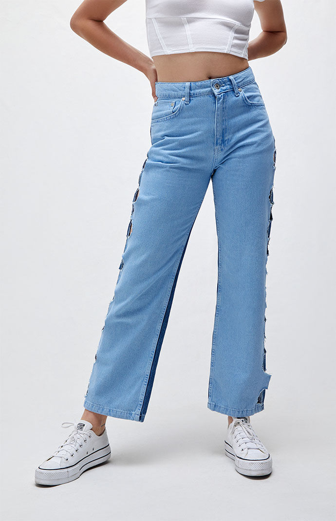 Women's Two Tone Jeans | PacSun