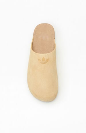 Beige Adimule Slide Sandals image number 5