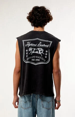 Highland Racetrack Cutoff Muscle T-Shirt image number 3