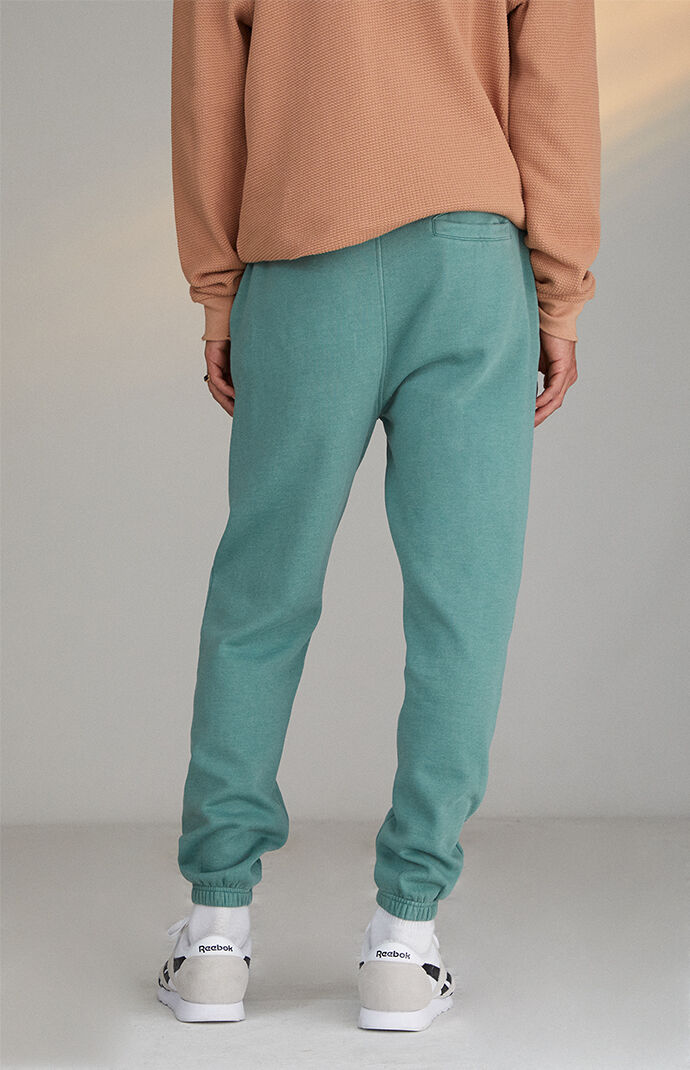 PacSun Green Fleece Jogger Sweatpants 