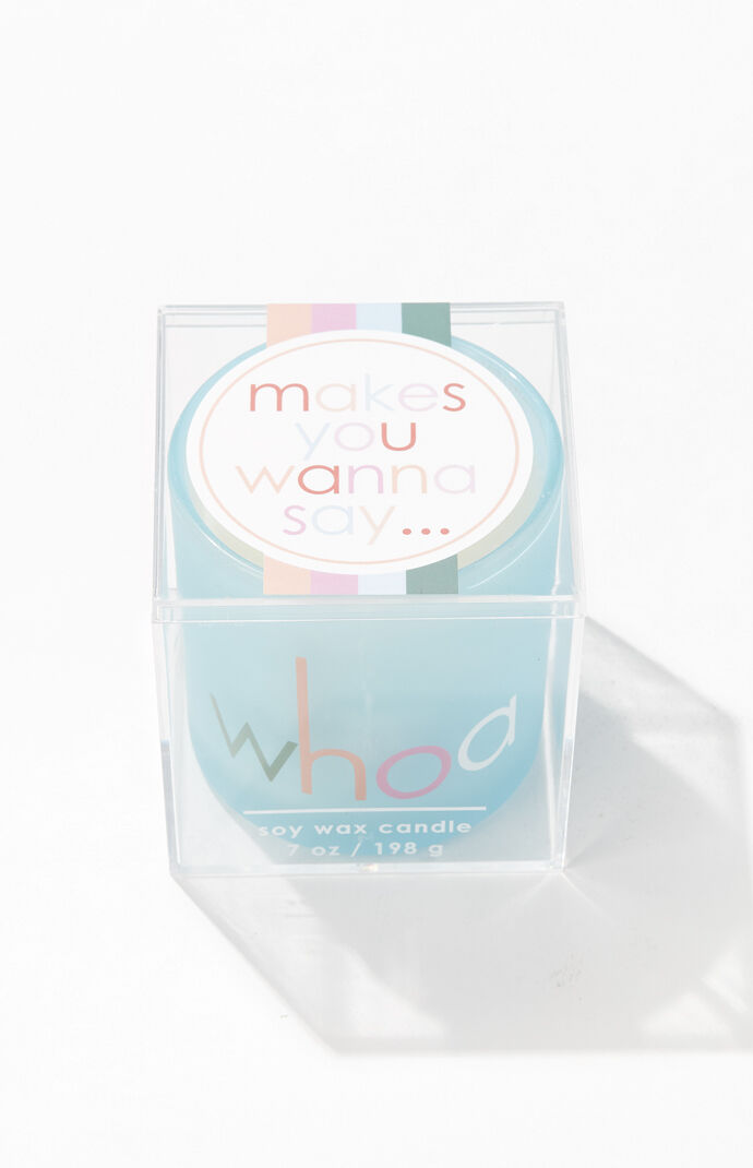 Whoa Candle