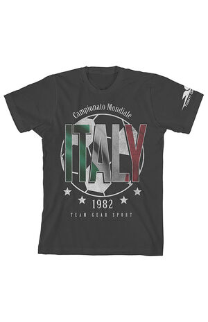Kids Team Gear Vintage Italy 1982 Champions T-Shirt image number 1