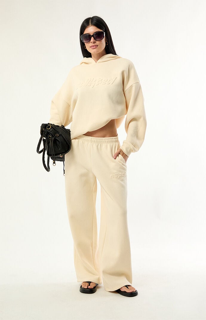 Edikted Totally Logo Sweatpants
