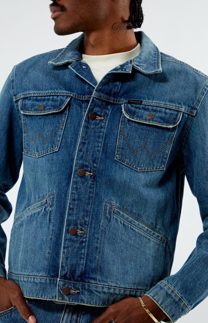 Pacsun denim jacket top