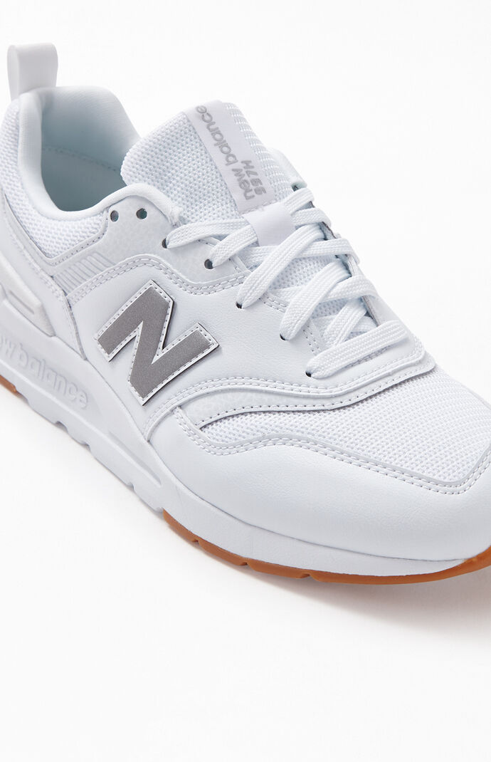 new balance 997h white silver