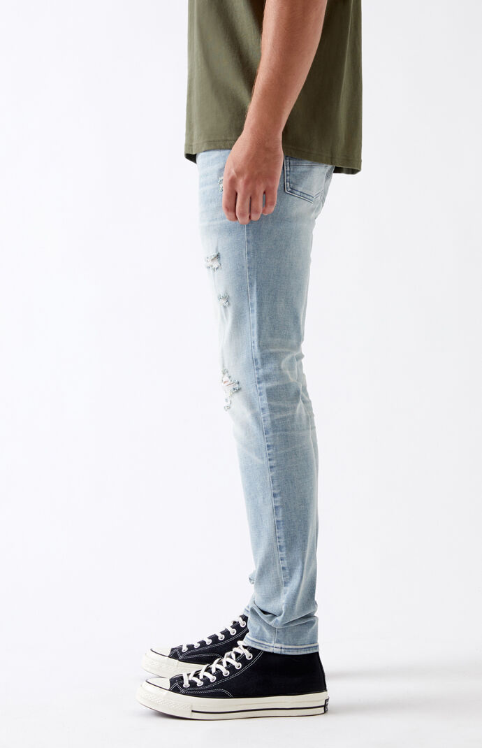 Light Ripped Skinny Jeans
