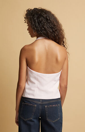 Daphne Bow Halter Top image number 3