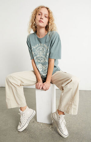 Make The World Bright Oversized T-Shirt image number 4