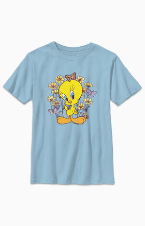 Kids Tweety Floral T-Shirt image number 1