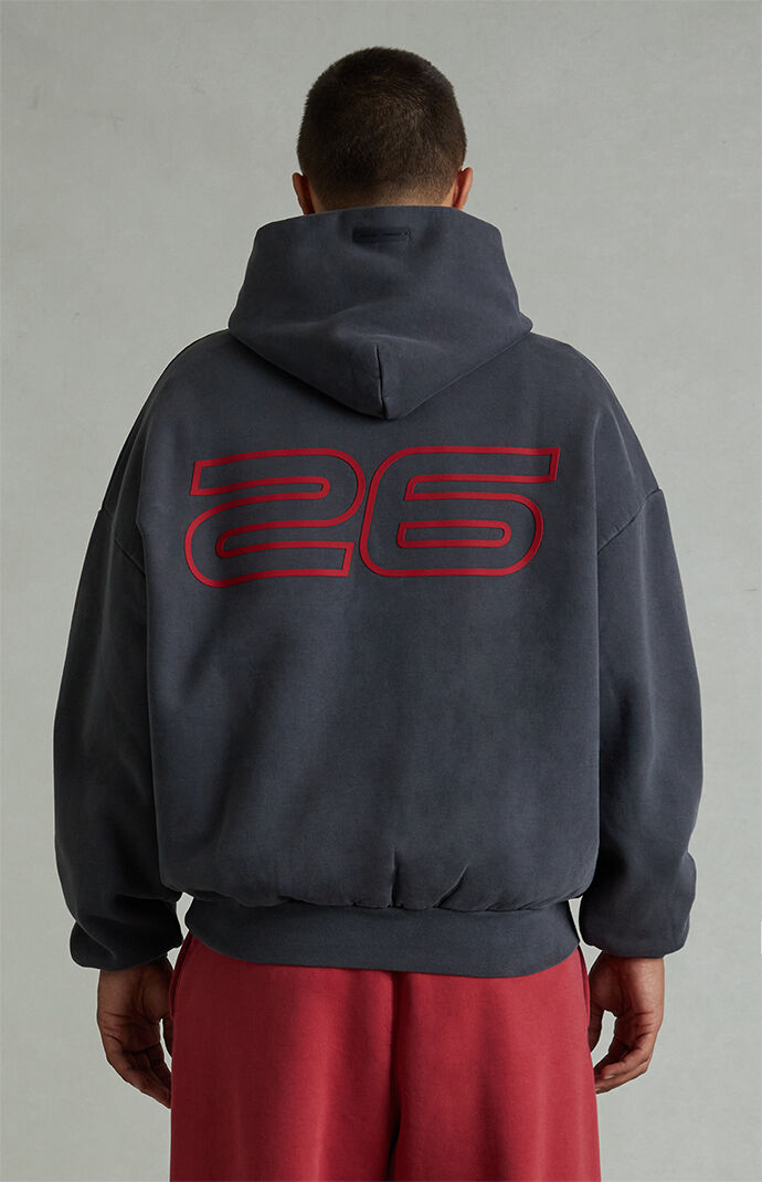 Fear of God ESSENTIALS Iron Gray '90s Fleece Hoodie