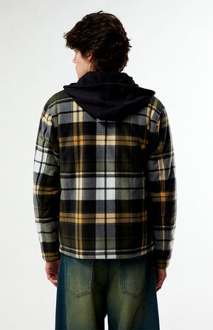 Easy Rider Hooded Sherpa Flannel Shirt image number 4