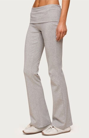 Ivanne Foldover Flared Pants image number 2