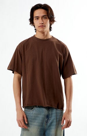 Brown Premium Cropped T-Shirt image number 1