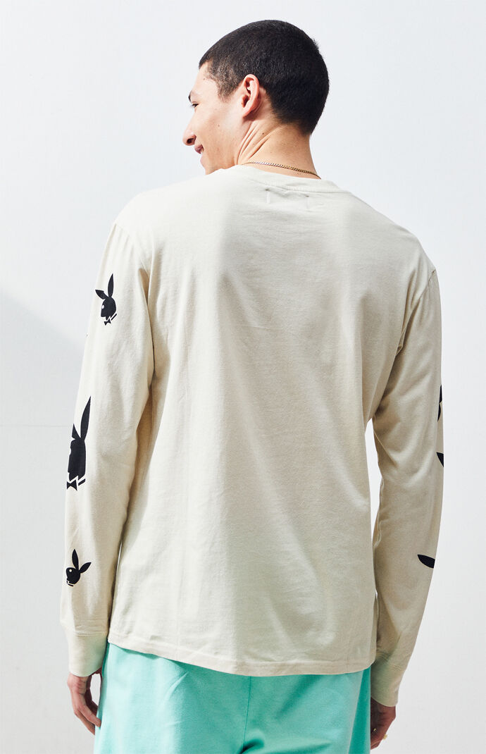 PacSun x Playboy Scattered Logo Long Sleeve T-Shirt at ...