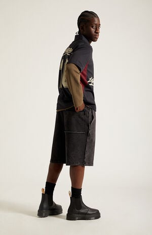 Morgan Fleece Baggy Shorts image number 6