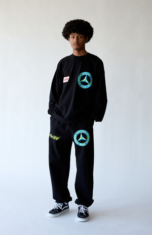 x Mercedes Benz Black Long Sleeve T-Shirt image number 4