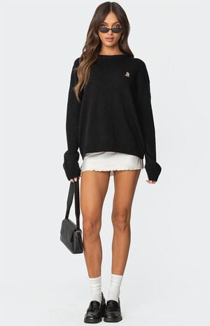 Puppy Love Embroidered Sweater image number 2