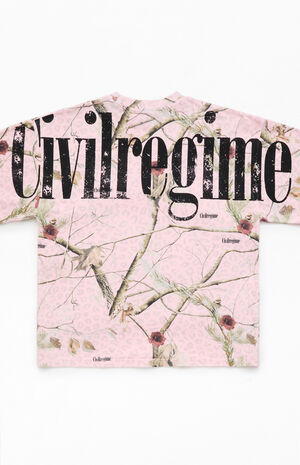 Pink Concrete Forest Acot T-Shirt image number 4
