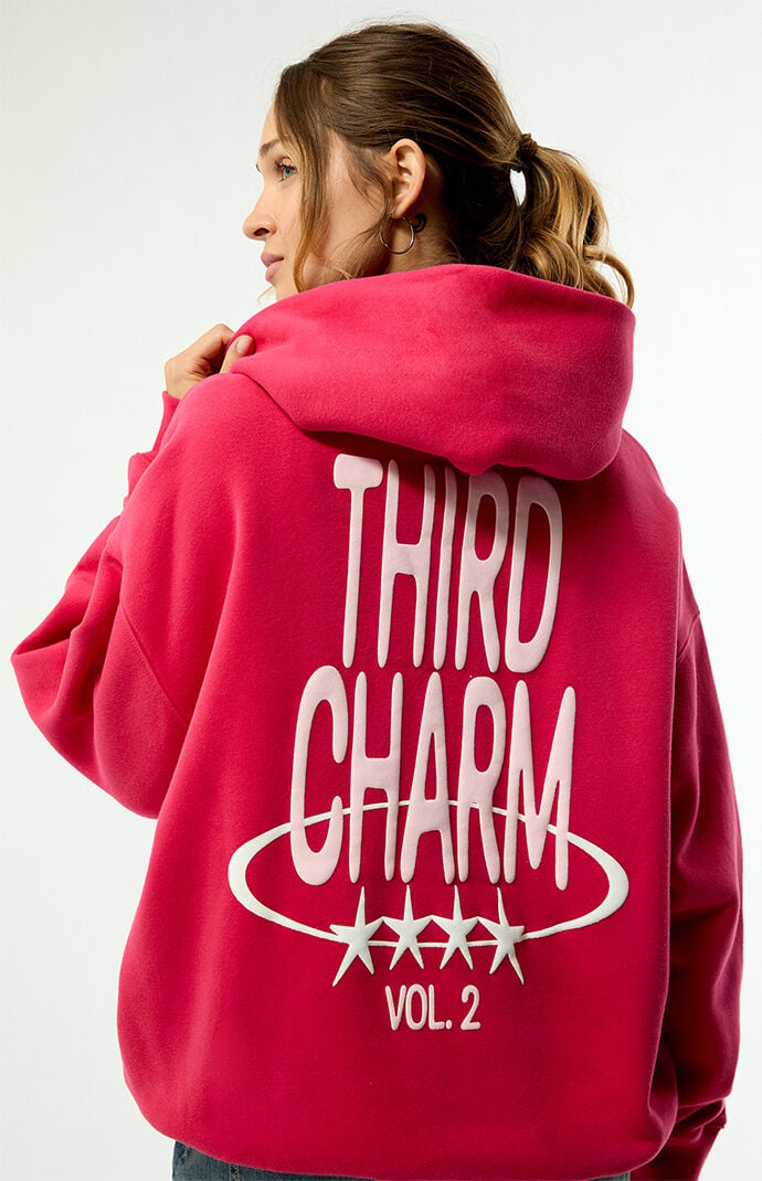 Third Charm Raspberry Puff Graphic Vol. 2 Hoodie | Pacsun