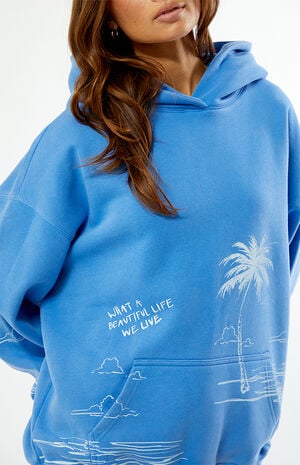 Beautiful Life Oversized Hoodie image number 6