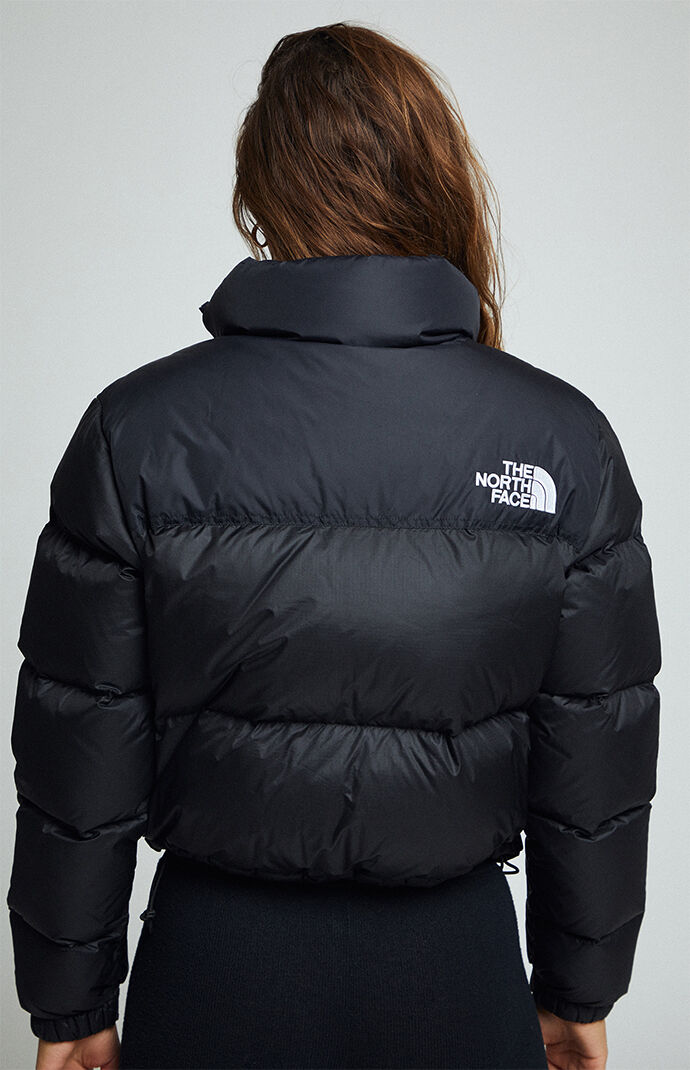 The North Face Nuptse Cropped Jacket Pacsun