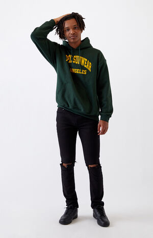Black Ripped Skinny Jeans image number 2