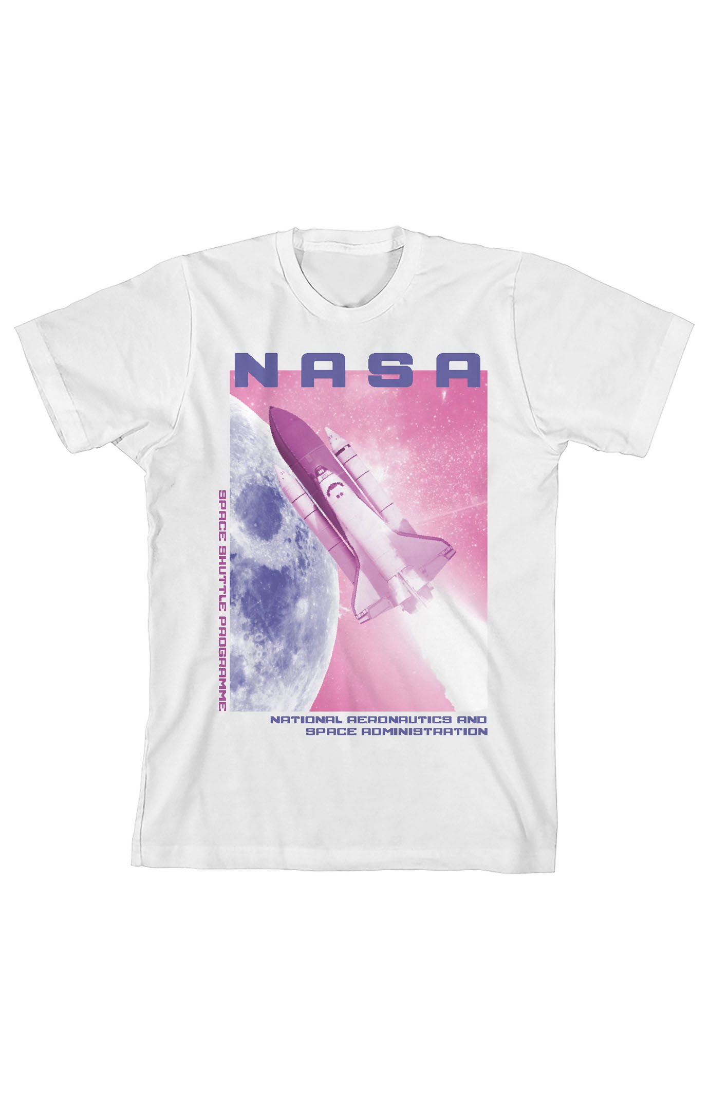 Pacsun Girls NASA Pink Sky T Shirt
