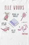 Sketched Pink Legally Blonde T-Shirt Sketched Pink Legally Blonde T-Shirt image number null