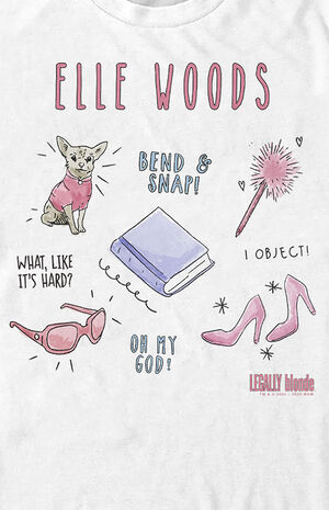 Sketched Pink Legally Blonde T-Shirt image number 2