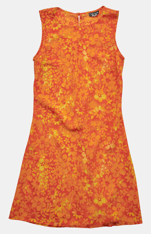 90s Floral Midi Dress image number 1