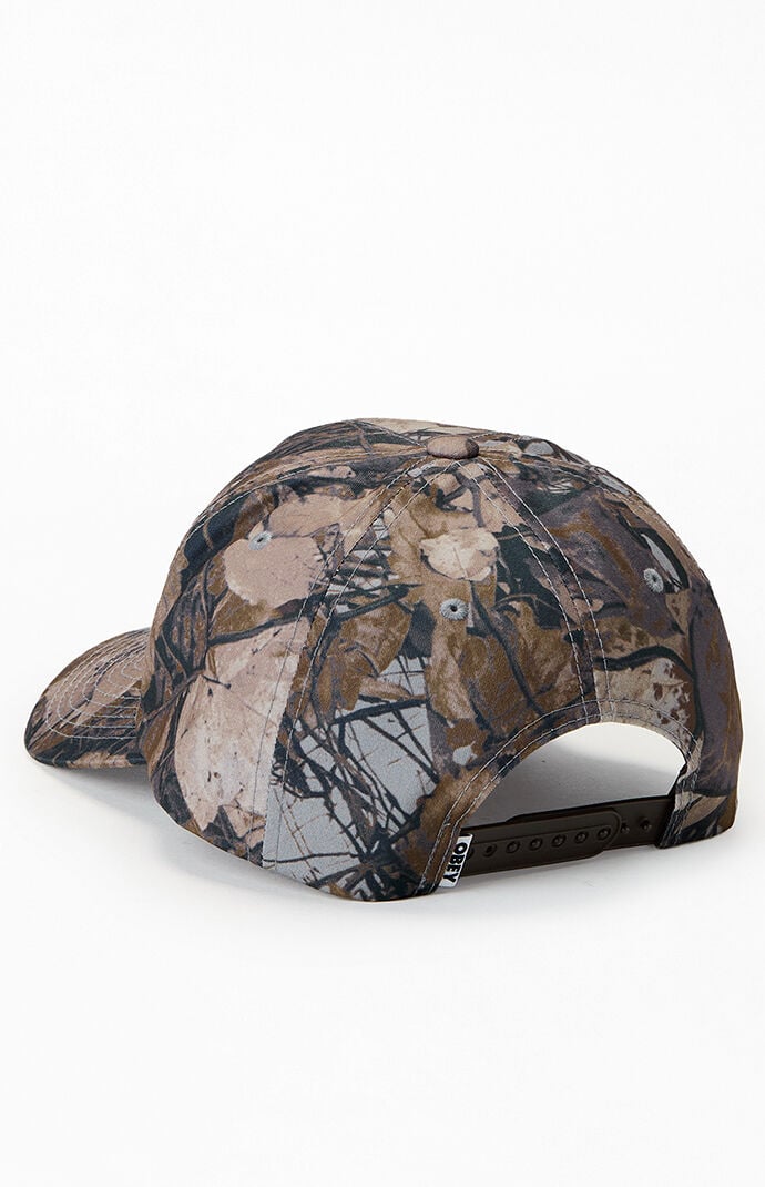 Obey Speed Squad 5 Panel Camo Snapback Hat