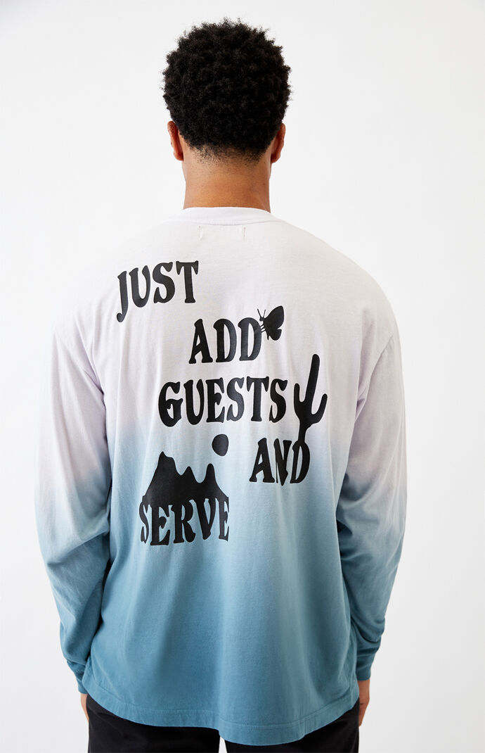 By PacSun Dip-Dyed Grant's Farm Long Sleeve T-Shirt