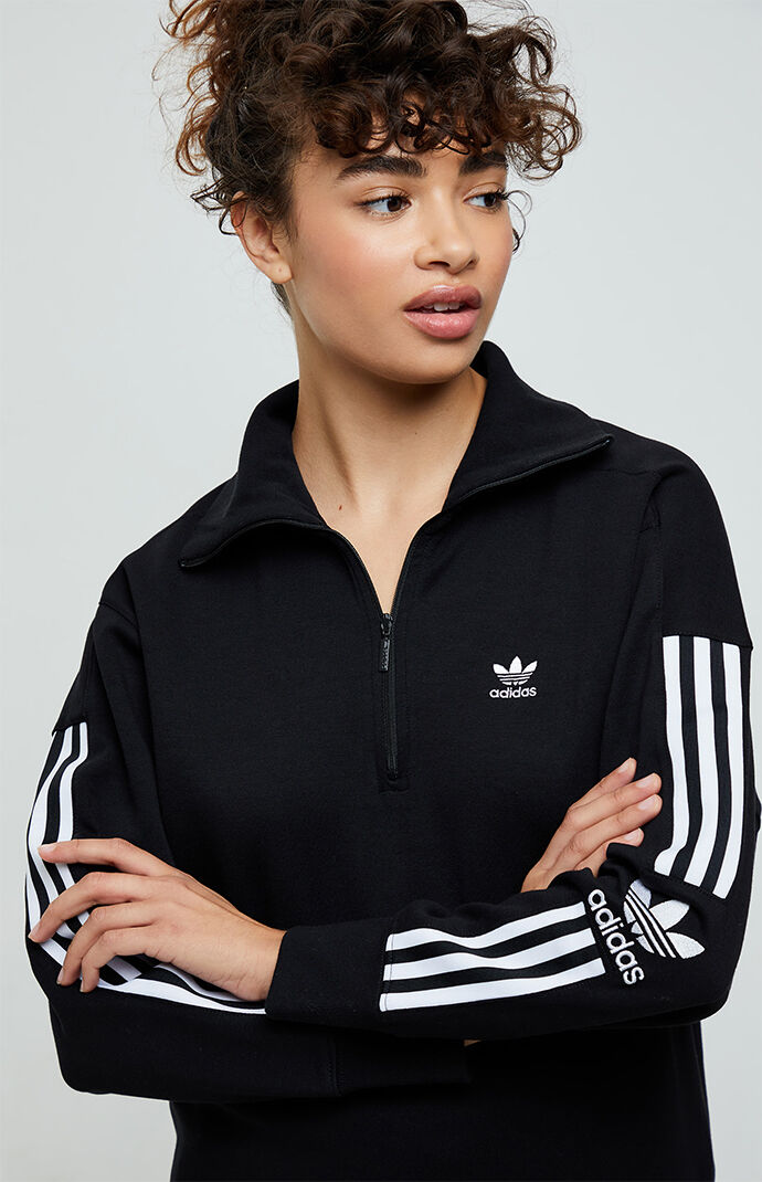 adidas half zip sweatshirt