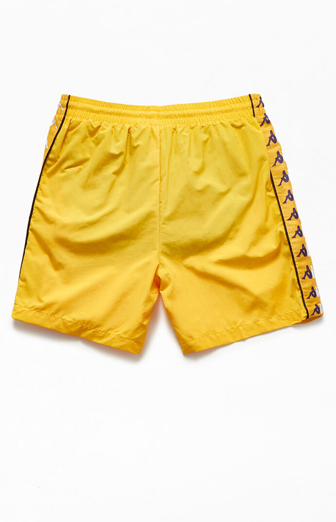 Yellow Authentic Xtabi 15" Swim Trunks