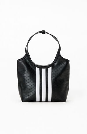 Black Mini Perforated Tote Bag image number 2
