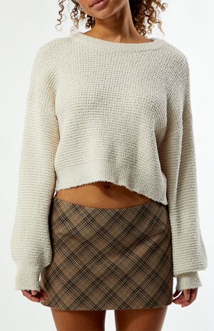Snug Waffle Knit Sweater image number 3