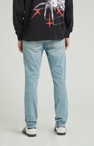 Stacked Skinny Light Indigo Jeans Stacked Skinny Light Indigo Jeans image number 4