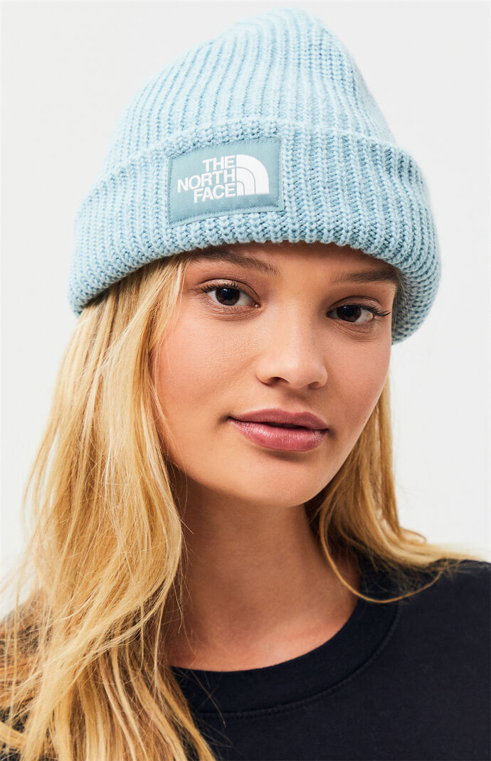 salty dog north face beanie