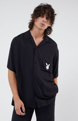 By PacSun Pursuit Woven Camp Shirt image number 1