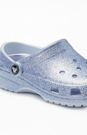 Kids Glitter Classic Clogs image number 6