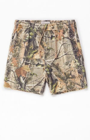 Camo Fleece Volley Sweat Shorts