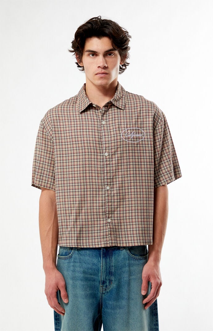 Pacsun Dirt Woven Camp Shirt