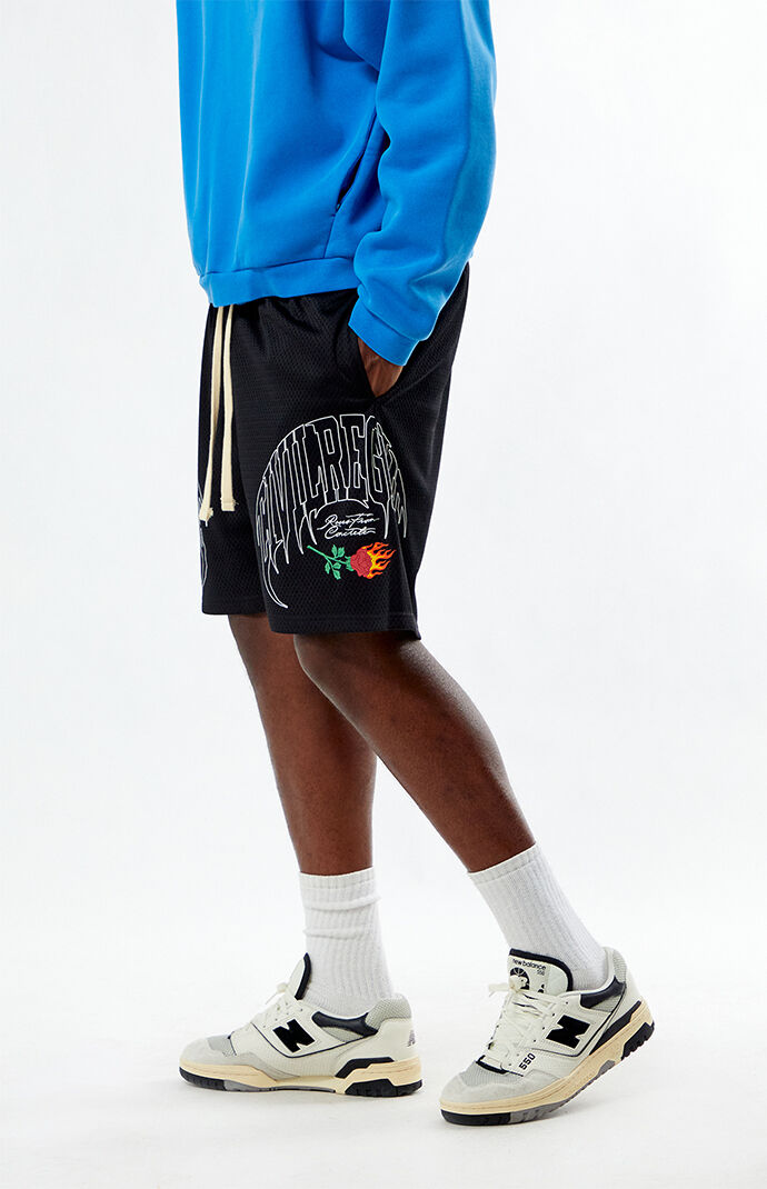 Civil Rose Claws Mesh Basketball Shorts