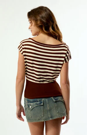 Eva Short Sleeve Sweater T-Shirt image number 4